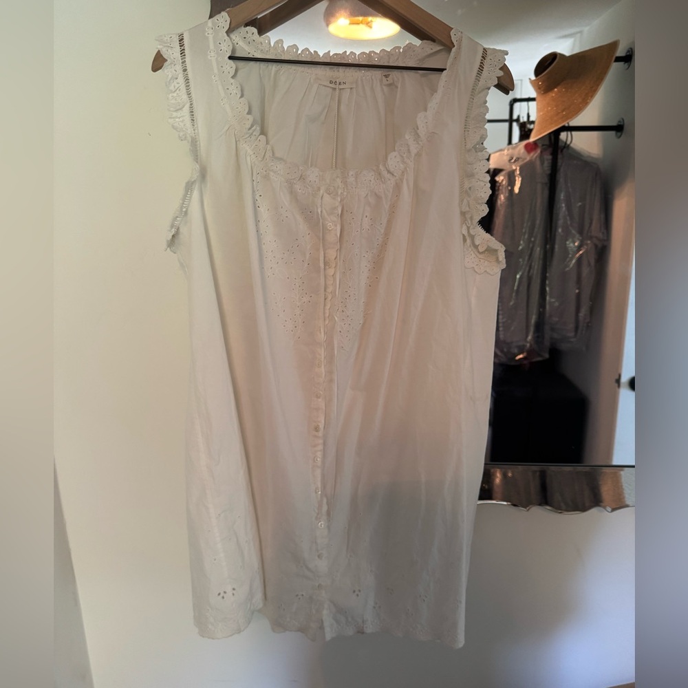 Doen Nessie Dress in Salt